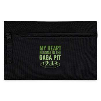 Mon cœur appartient à la fosse de Gaga - Trousse - noir - Devant