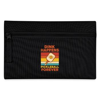 Joueur drôle de pickleball Dink Happens Pickleball - Trousse - noir - Devant