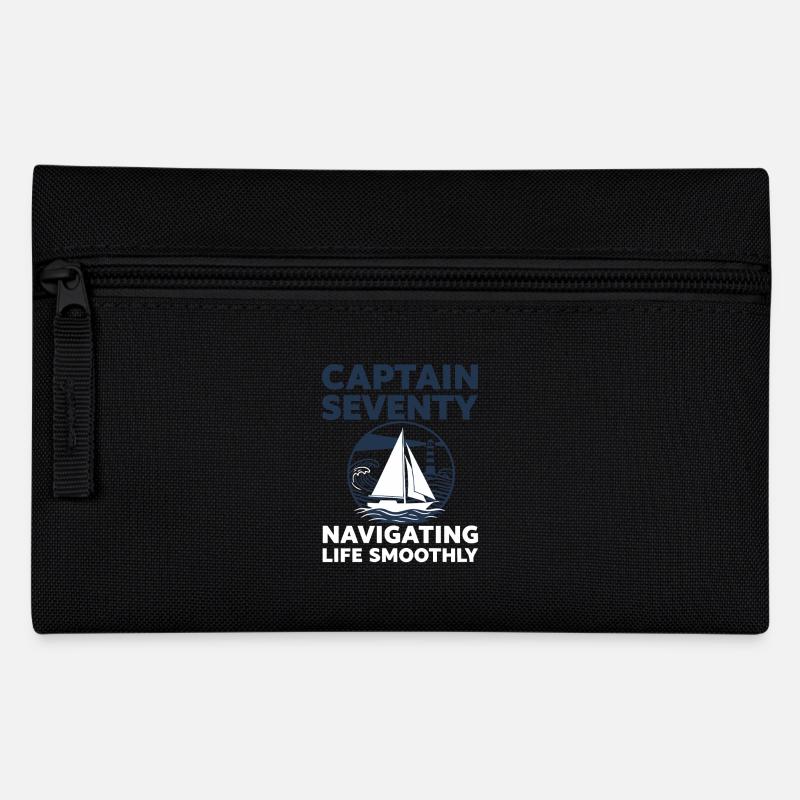 Capitaine 70 ans de navigation - Trousse - noir