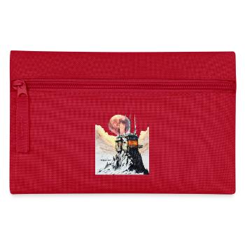 Outpost One Moonrise Station - Pencil Case - red - Front