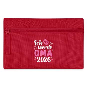 Oma 2026 - Federtasche - Rot - Vorne