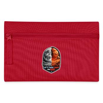 Allons sur Mars. Mission d’exploration de Mars - Trousse - rouge - Devant