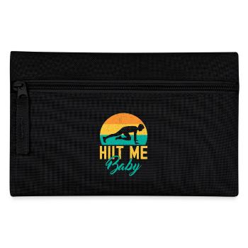 Fitness Fanatics Hiit Me Baby Calisthenics Gym - Federtasche - Schwarz - Vorne
