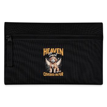 Race de chien Goldendoodle - Trousse - noir - Devant