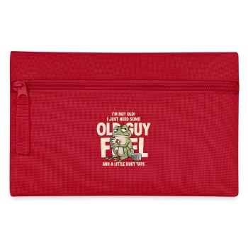 Old Guy Fuel Frog - Federtasche - Rot - Vorne