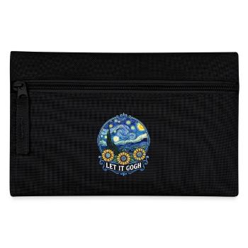 Let it Gogh Funny Vincent Van Gogh Starry Night - Trousse - noir - Devant
