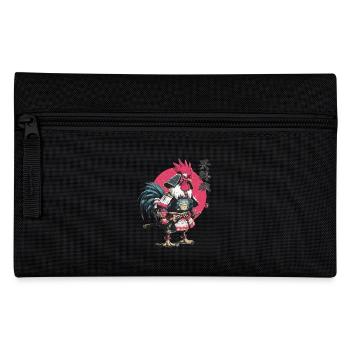 Hahn-Samurai-Rüstung - Federtasche - Schwarz - Vorne