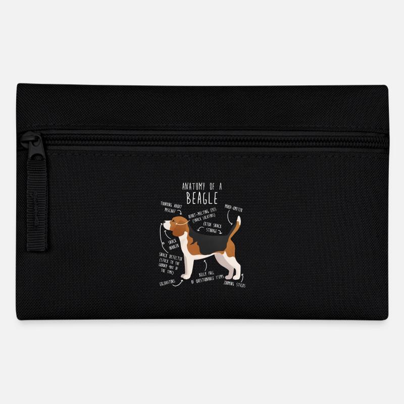 Anatomie du chien Rapetou - Trousse - noir