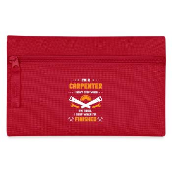 Fier menuisier - Trousse - rouge - Devant