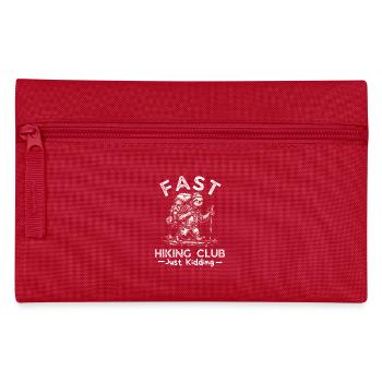 Club de randonnée rapide : je plaisante, un randonneur paresseux drôle - Trousse - rouge - Devant