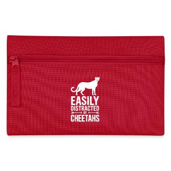 Paroles du guépard Cadeau drôle de guépard - Trousse - rouge - Devant