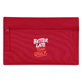 Better Late Than Ugly Make Up Diva Zuspätkommer - Federtasche - Rot - Vorne