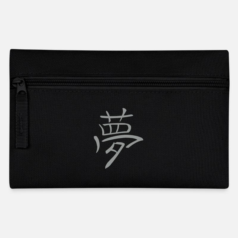 Kanji - rêve - Trousse - noir