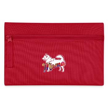 Samoyed Samoyed Mama - Pencil Case - red - Front