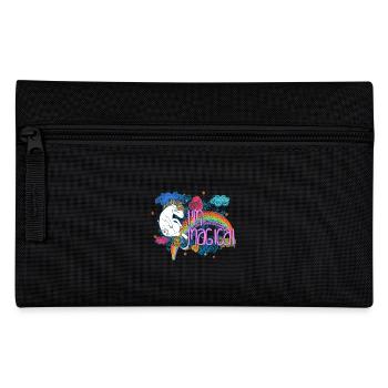 I am Magical Unicorn In Rainbow - Pencil Case - black - Front