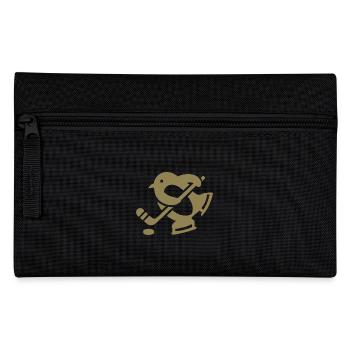 Penguin Hockey Hockey Silhouette Minimalist - Pencil Case - black - Front