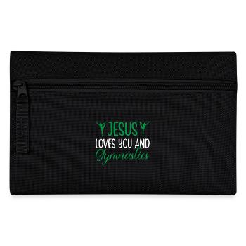Gymnastik Training Fitness Gym - Federtasche - Schwarz - Vorne