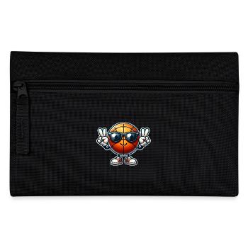 Basket-ball Joueurs de basket-ball - Trousse - noir - Devant