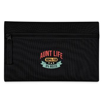 Best Aunt Funny Saying - Pencil Case - black - Front