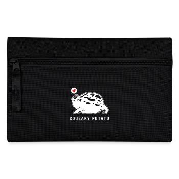 Frosch Desert Rain Frog - Federtasche - Schwarz - Vorne