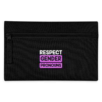 LGBT Gender Queer Vielfalt Gay pride - Federtasche - Schwarz - Vorne