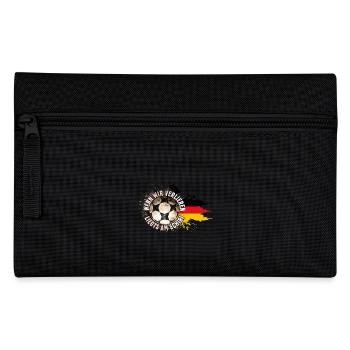 If we lose, it's down to the referee – football - Pencil Case - black - Front