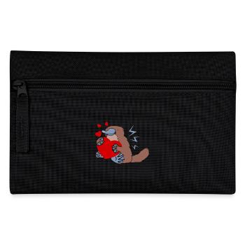Love Platypus - Pencil Case - black - Front
