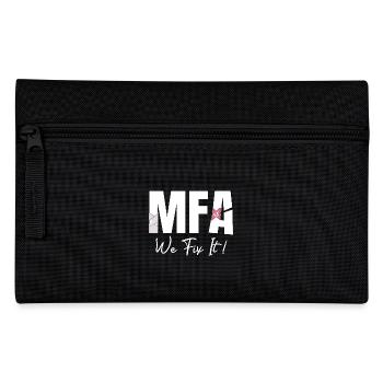 Arzthelferin We Fix It MFA - Federtasche - Schwarz - Vorne