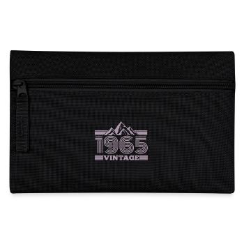 Birthday Vintage 1965 Retro Hiking - Pencil Case - black - Front