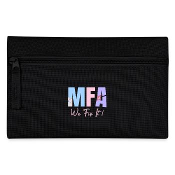 MFA We Fix It Medizinische Fachangestellte - Federtasche - Schwarz - Vorne