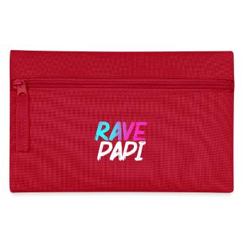 Rave Dad Techno House Electro Festival Hardstyle - Trousse - rouge - Devant