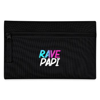 Rave Dad Techno House Electro Festival Hardstyle - Federtasche - Schwarz - Vorne