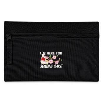 Sushi Lover I ́m Here For Sushi & Sake Sushi - Pencil Case - black - Front