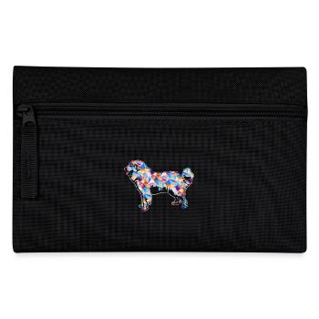 Great Pyrenees Geometric - Pencil Case - black - Front