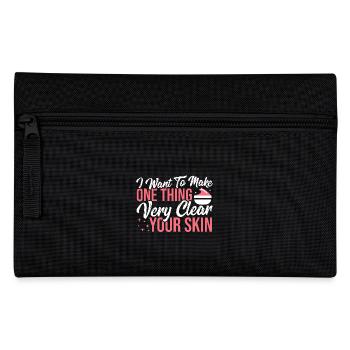 Dermatology, Nails, Facial Doctor, Dermatologist - Pencil Case - black - Front