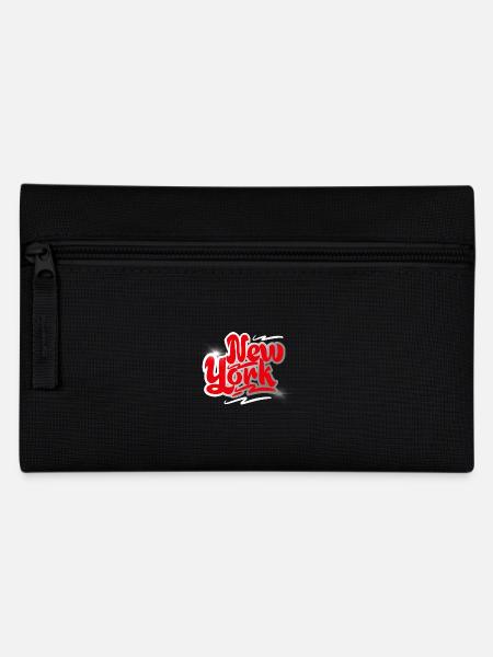 New York - Federtasche - Schwarz