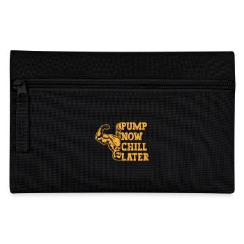 Fitness Motivation Bodybuilder Lift Now Break - Trousse - noir - Devant