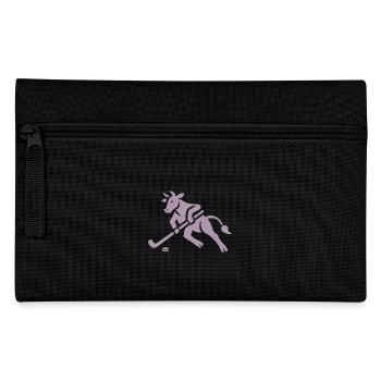Cow Bull Hockey Player Silhouette - Pencil Case - black - Front