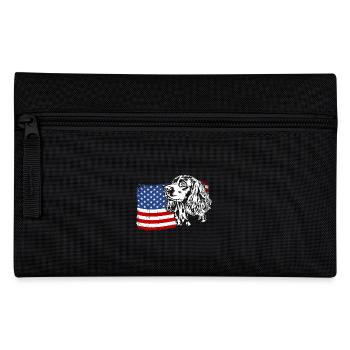 Boykin Epagneul US Amérique Flag Dogs Wilsigns - Trousse - noir - Devant