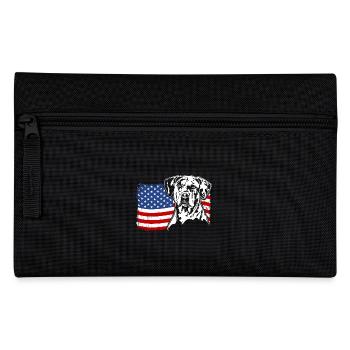 Catahoula Chien Léopard Amérique Drapeau Chiens Wilsigns - Trousse - noir - Devant