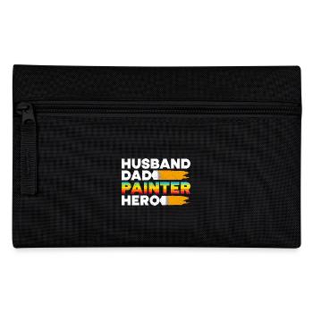 Peintre en bâtiment papa Cadeaux uniques - Trousse - noir - Devant