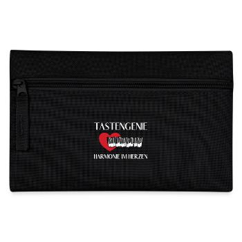 Piano Musician Keyboard Genius Piano - Pencil Case - black - Front
