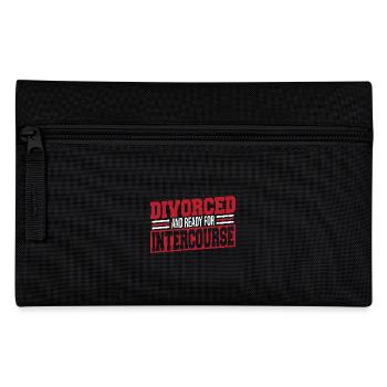 Marriage, separation, separate divorce - Pencil Case - black - Front