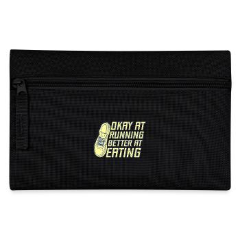 Courir bien en courant Mieux manger Marathon - Trousse - noir - Devant