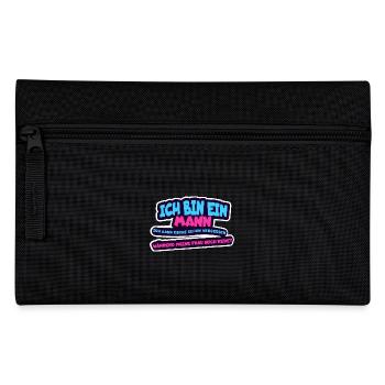 I'm a man, I can forget things - - Pencil Case - black - Front