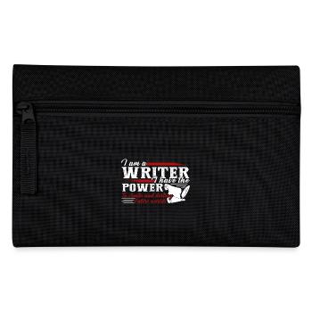 I Am A Writer - Pencil Case - black - Front