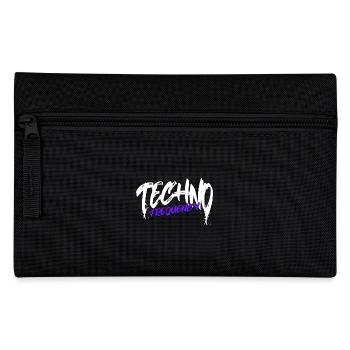 Techno - Pencil Case - black - Front