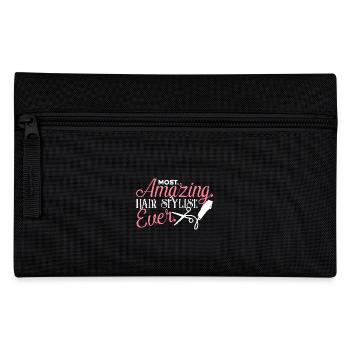 Hair Stylist Amazing Hair Stylist - Pencil Case - black - Front
