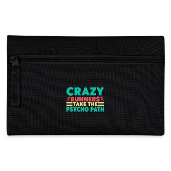 Running Crazy Runners Marathon Runner - Pencil Case - black - Front