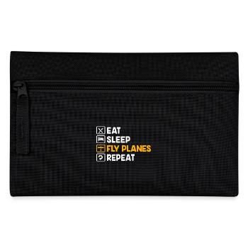Model Airplane Model Airplane - Pencil Case - black - Front